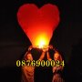 ПРОМО! ГОЛЯМ Летящ фенер във формата Сърце Подарък Свети Валентин, снимка 1 - Декорация за дома - 44149358