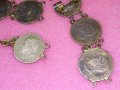 СТАРИННА СРЕБЪРНА ГРИВНА със СРЕБЪРНИ МОНЕТИ на ЦАР ФЕРДИНАНД I  Царство БЪЛГАРИЯ РЪЧНА РАБОТА 43081, снимка 8