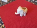 Слонче - ваза от Индия №4 порцелан , снимка 1 - Вази - 42082285