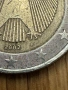 Много рядка немска 2€ монета 2002-с буква F(Staatliche Münze Stuttgart), снимка 3