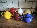Стари емайлирани чайници , снимка 4