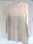 Скандинавско ръчно плетиво - нежен пуловер с фин люрекс, снимка 12