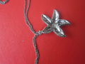 Страхотно колие гердан звезда с камъни , снимка 3