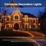 Нови 4 метра 240 LED светлини Лампички декорация украса Коледа двор, снимка 6