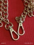 Елегантна метална верижка в златист цвят за дамски чанти с карабинер 51898, снимка 5