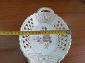 стар порцелан фруктиера купа елипса рязан порцелан , снимка 5