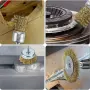 Комплект 5 телени четки, снимка 3