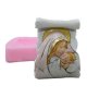 3D Дева Богородица майка с бебе навит икона силиконов молд форма калъп гипс смола шоколад фондан, снимка 1 - Форми - 44501330