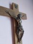 Стар кръст , Исус Христос 50.5х28см , снимка 8