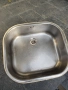 Метална кухненска мивка 45х40х17 см., снимка 2