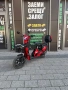 Електрически скутер / велосипед MAXMotors (червен), снимка 1
