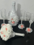 Сватбени чаши промо, снимка 1 - Сватбени аксесоари - 44257968