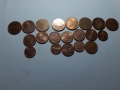 Колекционерски монети Лот от 20 броя - 1-2-5 евро цента- Различни години - различни държави, снимка 2