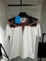 Marcelo Burlon Мъжка Бяла Тениска👕Мъжка Блуза С Къс Ръкав В Бял Цвят Код MensPoint47, снимка 1