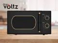 Микровълнова фурна, 700W, 20л., 5 степени на мощност, Таймер до 35мин., Размразяване, Черен, снимка 3
