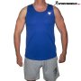 Мъжки спортен потник REPTIL, син, полиестер, снимка 1 - Тениски - 41475771
