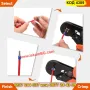 Клещи за кримпване на кабелни обувки HSC8 6-4A 0,25-10 mm² - КОД 4389, снимка 9