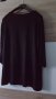 Макси размер черна блуза с ефектно деклоте 3ХЛ, снимка 1 - Блузи с дълъг ръкав и пуловери - 35842955