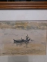 Авторска картина Благой Пандов На Дунава 1974г подписана, снимка 3