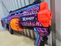 Бластер Zuru X Shot Skins - Enigma, с барабан , снимка 8
