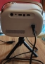 Мини проектор Blitzwolf BW-V2 (бял) и Прожекционен екран, снимка 2