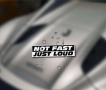 Стикер "Not fast just loud", снимка 1