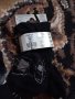 Нови чорапи със силиконова лента и дантела маркови и на дупки, мрежа размер С- М, снимка 4