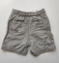 Ленени Детски Бермуди - 9-12м - 80см - Къси Панталони, снимка 2