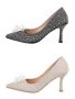 Дамски обувки на висок ток, 2цвята , снимка 1 - Дамски елегантни обувки - 40808773