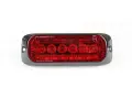 Мигащ висящ LED габарит 24 LED 12-24V с червена светлина, снимка 1