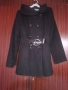 Черно палто яка тип шал, снимка 1