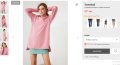 НАМАЛЕНА - Trendyol нова розова блуза с поло яка тип туника , снимка 10