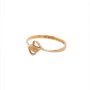 Златен дамски пръстен 1,54гр. размер:66 14кр. проба:585 модел:19546-1, снимка 2