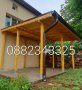 Дървени навеси беседки градински навеси навеси за автомобили веранди козирки перголи навеси на терас, снимка 10