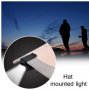 LED челник за слънчева шапка , риболов туризъм къмпинг