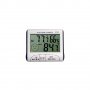 dc103 Електронен термометър за външна и вътрешна температура с влагомер, снимка 1