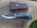 Масивен сгъваем ловен нож Columbia с гравирано острие и дръжка А3189 , снимка 10