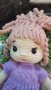 Плетена играчка Кукла Вика + подарък Зайче,  Ръчно изработена, Перфектен подарък, снимка 5