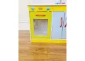 Детска Дървена Кухня с котлони и мивка , снимка 7