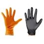 Оранжеви и черни нитрилни ръкавици - 22.50 лв. с ДДС, снимка 2