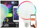 LSC Smart Connect RGB LED Bulb стъклена смарт филаментна крушка, снимка 2