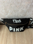 Victoria’s Secret Черна чанта с бяла лента и надпис PINK дължината се регулира 🖤 , снимка 1