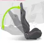 Спортни седалки за МПС – 9015 Черна с червен конец – 1852143- 9015, снимка 2