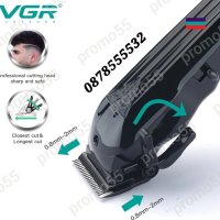 Професионална Безжична Машинка Тример за Подстригване оформяне VGR-282, снимка 3 - Тримери - 42683626