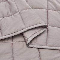 Одеяло с тежести 5.4 кг Amazon Basics Twin SU001 120х180см Юрган тежко Утежнено одеяло Антистрес дво, снимка 3 - Олекотени завивки и одеяла - 44209219