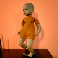 Порцеланова кукла с дефект 1991 47 см, снимка 6 - Колекции - 39630152