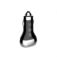 Зарядно устройство за кола LDNIO C2, 2xUSB QC3.0, С Micro USB кабел, снимка 5 - Зарядни за кола - 36287113