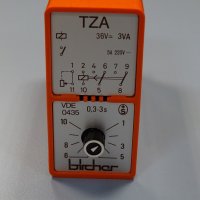 Реле време bircher TZA 0.3-3 S Time Delay Relay , снимка 4 - Резервни части за машини - 38989641