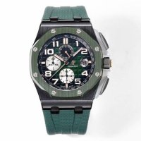 Мъжки часовник Audemars Piguet Royal Oak Offshore Green с швейцарски механизъм, снимка 2 - Луксозни - 40995142