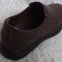 Обувки, естествена кожа, без връзки, код 597/ББ1/75, снимка 7 - Мокасини - 40302025